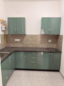 Kitchen Image of 988 Sq.ft 3 BHK Apartment / Flat for rent in Felicity Swarna Griha, Kakati Belagavi for Rs. 21000