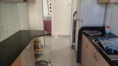 Kitchen Image of 1070 Sq.ft 2 BHK Apartment / Flat for rent in Supreme Lake Homes, Powai Mumbai for Rs. 76000