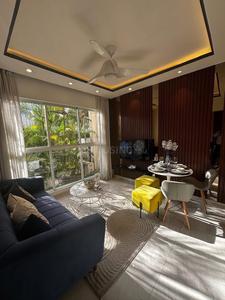 Hall Image of 550 Sq.ft 2 BHK Apartment / Flat for rent in Lodha Crown, Thane West Thane for Rs. 43000