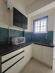Kitchen Image of 620 Sq.ft 1 BHK Apartment / Flat for rent in Brookefield Bengaluru for Rs. 37000