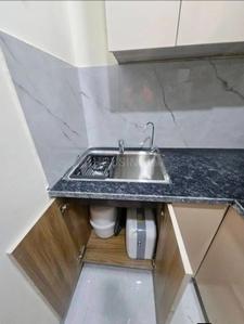 Kitchen Image of 600 Sq.ft 1 RK Apartment / Flat for rent in Noida Extension Greater Noida for Rs. 14000
