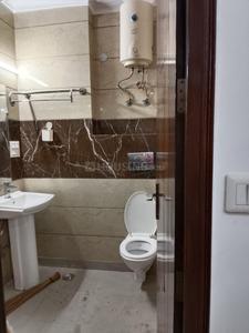 Bathroom Image of 600 Sq.ft 1 BHK Builder Floor for rent in Tagore Garden Extension New Delhi for Rs. 22000