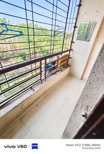 Balcony Image of 450 Sq.ft 1 RK Apartment / Flat for rent in Pimple Gurav Pune for Rs. 10000