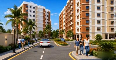 Image of 1015 Sq.ft 2 BHK Apartment / Flat for sale in Shristinagar, Asansol for Rs. 4200000