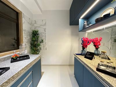 Kitchen Image of 950 Sq.ft 2 BHK Apartment / Flat for sale in Thakurli Thane for Rs. 6650000