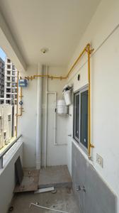 Balcony Image of 728 Sq.ft 2 BHK Apartment / Flat for rent in Shilp Aura, Chhani Vadodara for Rs. 15000
