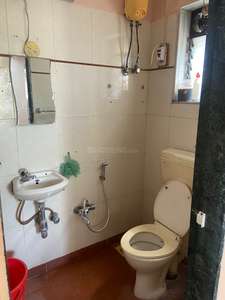 Bathroom Image of 1200 Sq.ft 2 BHK Apartment / Flat for rent in Vashi Navi Mumbai for Rs. 47000