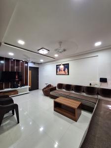 Living Room Image of 1738 Sq.ft 3 BHK Apartment / Flat for sale in Happy Home Nakshatra Nebula, Rander Surat for Rs. 6700000