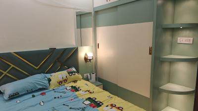 Bedroom Image of 1218 Sq.ft 3 BHK Apartment / Flat for sale in Shapoorji Pallonji Joyville Western Heights, Salap Howrah for Rs. 8500000