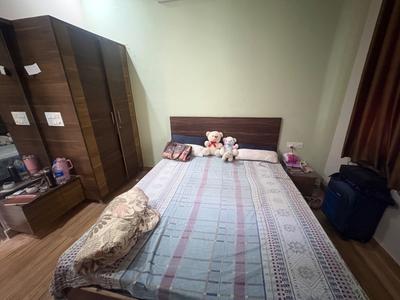 Bedroom Image of 500 Sq.ft 2 BHK Builder Floor for rent in Panchyawala Jaipur for Rs. 19000