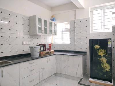 Kitchen Image of 1077 Sq.ft 2 BHK Builder Floor for rent in Harlur Bengaluru for Rs. 44000