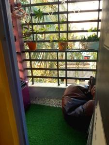 Balcony Image of 910 Sq.ft 2 BHK Builder Floor for sale in Haltu Kolkata for Rs. 5200000