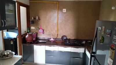 Kitchen Image of 1485 Sq.ft 3 BHK Apartment / Flat for sale in Samvaad Sonnet, Vaishno Devi Circle Ahmedabad for Rs. 6500000
