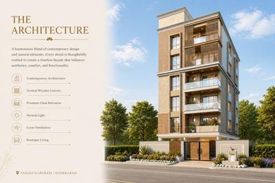 Image of 1718 Sq.ft 3 BHK Builder Floor for sale in Vanasthalipuram, Hyderabad for Rs. 12000000