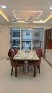Hall Image of 2300 Sq.ft 3 BHK Apartment / Flat for rent in SMR Vinay Iconia, Serilingampally Hyderabad for Rs. 75000
