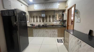 Kitchen Image of 1150 Sq.ft 3 BHK Apartment / Flat for sale in Manisha Merriott Sky, Nikol Ahmedabad for Rs. 10500000