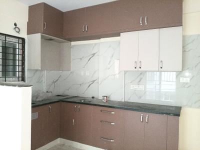 Kitchen Image of 569 Sq.ft 1 BHK Apartment / Flat for rent in K R Puram Bengaluru for Rs. 19000