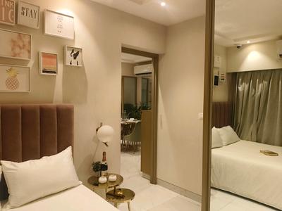 Bedroom Image of 660 Sq.ft 1 BHK Apartment / Flat for sale in Runwal Gardens Phase 3 Bldg No 24 To 26, Dombivli East Thane for Rs. 6400000