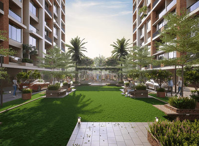 Image of 1850 Sq.ft 3 BHK Apartment / Flat for sale in Sculpture, Ognaj, Ahmedabad for Rs. 16500000