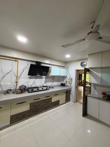 Kitchen Image of 2249 Sq.ft 3 BHK Apartment / Flat for sale in Ratnaakar Rosewood Estate, Jodhpur Ahmedabad for Rs. 19000000