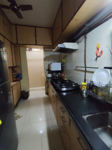 Kitchen Image of 885 Sq.ft 2 BHK Apartment / Flat for sale in Manorath Building, Kandivali West Mumbai for Rs. 17000000