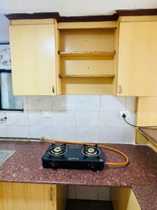 Kitchen Image of 719 Sq.ft 1 BHK Apartment / Flat for rent in Ansal Celebrity Suites, Palam Vihar Gurgaon for Rs. 36000