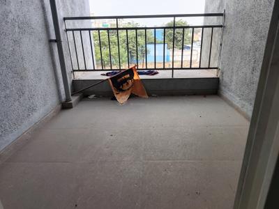 Balcony Image of 910 Sq.ft 2 BHK Apartment / Flat for rent in Maanvi Sai Arcade, Undri Pune for Rs. 15500