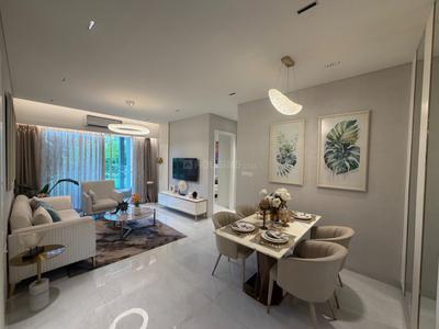 Living Room Image of 1121 Sq.ft 2 BHK Apartment / Flat for sale in L And T Crestoria Estate T5, Panvel Navi Mumbai for Rs. 13000000