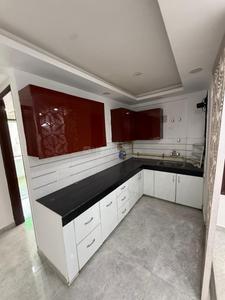 Kitchen Image of 720 Sq.ft 2 BHK Builder Floor for rent in Chhattarpur New Delhi for Rs. 30000