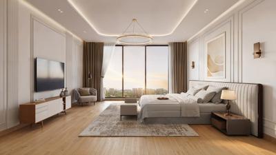 Bedroom Image of 3200 Sq.ft 4 BHK Apartment / Flat for sale in Lakefront Solitaire, Powai Mumbai for Rs. 120000000