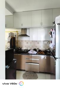 Kitchen Image of 1200 Sq.ft 2 BHK Apartment / Flat for rent in Sattva Anugraha, Vijayanagar Bengaluru for Rs. 42000