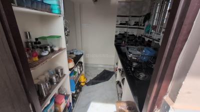 Kitchen Image of 800 Sq.ft 2 BHK Builder Floor for rent in Suraram Hyderabad for Rs. 14000
