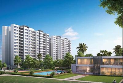 Image of 699 Sq.ft 1 BHK Apartment / Flat for sale in Paranjape Forest Trails Everglades H3 And H4, Pirangut, Pune for Rs. 4300000