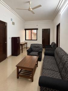Hall Image of 1650 Sq.ft 3 BHK Apartment / Flat for rent in Domlur Layout Bengaluru for Rs. 60000