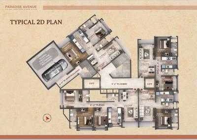 Image of 1237 Sq.ft 3 BHK Apartment / Flat for sale in Infinity Siddharth Nagar SIddhivinayak Chs Ltd, Goregaon West, Mumbai for Rs. 25000000