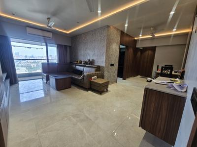 Hall Image of 1250 Sq.ft 3 BHK Apartment / Flat for rent in Mallhar Bhimashankar Heights, Dahisar West Mumbai for Rs. 80000