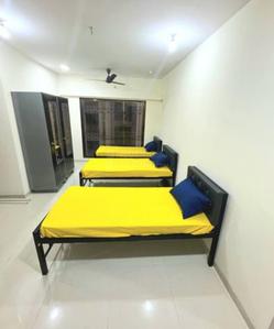 Bedroom Image of KRISHNA PG 7669199403 in Thaltej, Ahmedabad