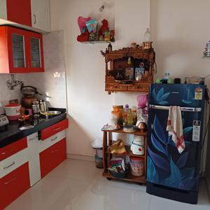 Kitchen Image of 670 Sq.ft 1 BHK Apartment / Flat for sale in Kiwale Pune for Rs. 3500000