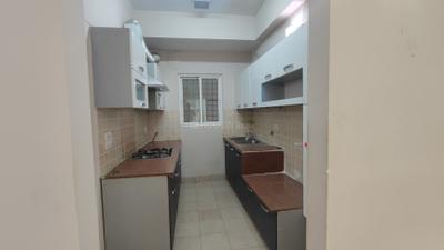 Kitchen Image of 1250 Sq.ft 2 BHK Apartment / Flat for rent in Mahagun Moderne, Sector 78 Noida for Rs. 36000