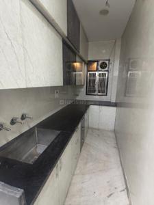 Kitchen Image of 530 Sq.ft 1 BHK Builder Floor for rent in Sector 6 Rohini New Delhi for Rs. 17000