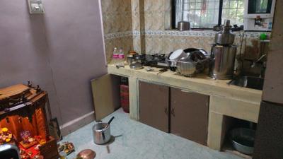Kitchen Image of 1000 Sq.ft 1 BHK Apartment / Flat for sale in Parvati Darshan Pune for Rs. 6300000