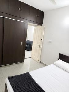 Bedroom Image of 1500 Sq.ft 1 BHK Independent House for rent in Electronic City Bengaluru for Rs. 19000