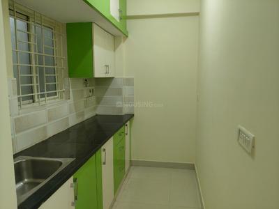 Kitchen Image of 600 Sq.ft 1 BHK Builder Floor for rent in Yemalur Bengaluru for Rs. 20000