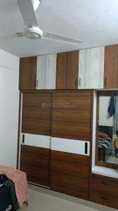 Bedroom Image of 800 Sq.ft 1 BHK Apartment / Flat for rent in Makarba Ahmedabad for Rs. 21000