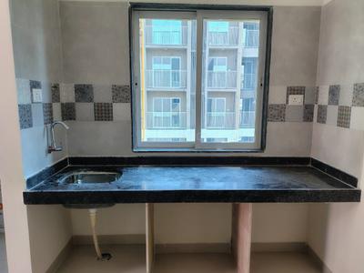 Kitchen Image of 404 Sq.ft 1 RK Apartment / Flat for sale in Akshar River Gate, Rasayani Navi Mumbai for Rs. 2300000
