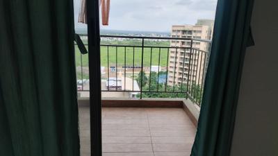 Balcony Image of 1020 Sq.ft 2 BHK Apartment / Flat for rent in Manhattan, Charholi Budruk Pune for Rs. 27000