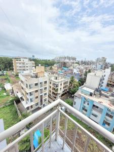 Balcony Image of 690 Sq.ft 1 BHK Apartment / Flat for rent in Surya Nagari society, Pimple Gurav Pune for Rs. 15000