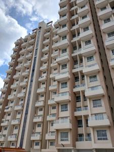 Building Image of 600 Sq.ft 1 BHK Apartment / Flat for rent in VTP Cygnus Building T11, Manjari Khurd Pune for Rs. 20000