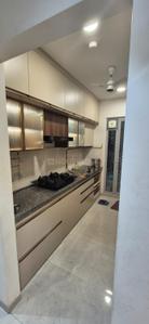 Kitchen Image of 450 Sq.ft 1 BHK Apartment / Flat for rent in Tulsidham Complex, Thane West Thane for Rs. 25000