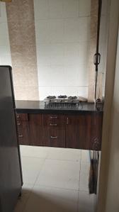 Kitchen Image of 750 Sq.ft 1 BHK Apartment / Flat for rent in Deepak ParkSociety, Kalyani Nagar Pune for Rs. 27000